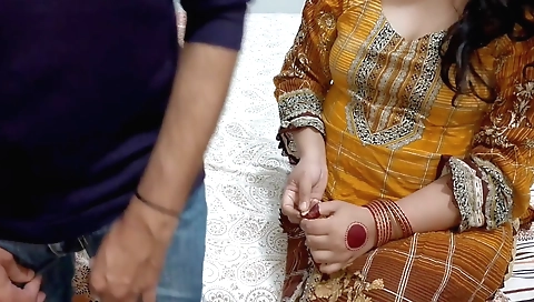 Stepson fucks hot brunette amateur with hairy muff