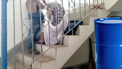 Girl and teacher of college sex in the classroom cam