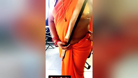 Brunette slut with a hot body has some fun with her husband