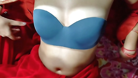 Indian bhabhi in black dress fucked by her husband