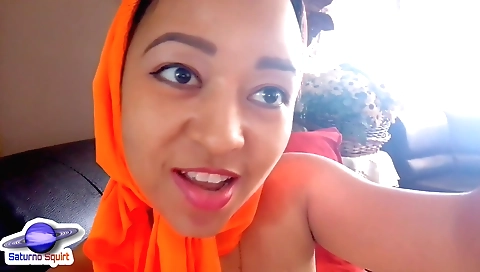 Busty amateur brunette with a hairy pussy and hairy cunt