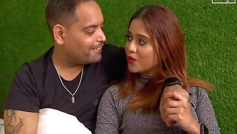 Red-headed girl gets fucked in a hot scene with her boyfriend