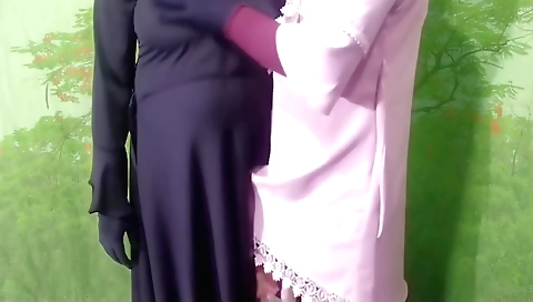 Indian teen with big tits and a sexy body having sex