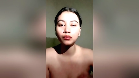 Indian flowerporn clip by a blonde girl being alone