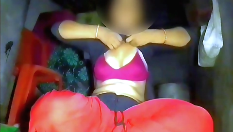 My sexy brunette beauty is showing me her body on webcam