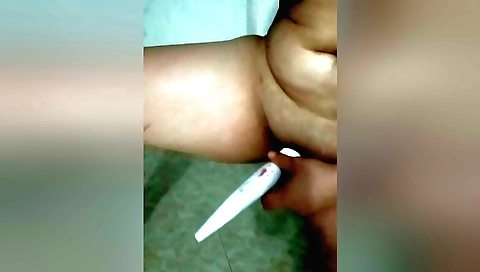 Busty latina milf fucks on the couch to her stepson