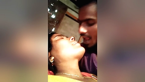 Indian teen making love with a handsome guy on webcam