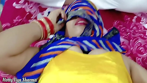 Hindu stepsister fucked by her stepfather and stepson