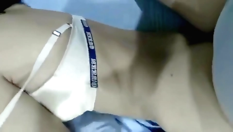 Slutty brunette girl sucks her chopsticks and gets pounded