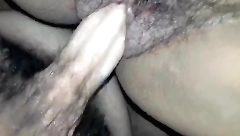 Ebony and white girl has an awesome sex in the room