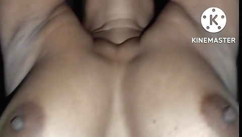 Sexy brunette in the web cam video is having a good sex