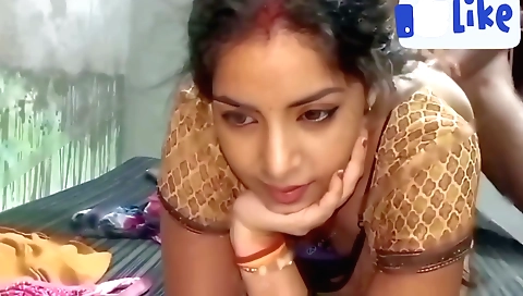 Brunette teen 18+ gets fucked with her pussy in the doggy position