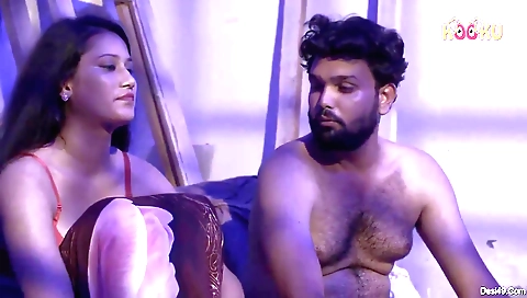 Brunette with big tits enjoys being fucked in the ass