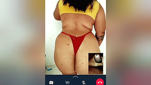 Busty chubby wife seduces a guy off in amateur video