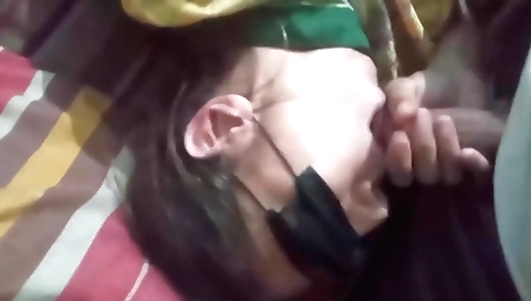 Hot hairy girl is having sex in a hot way in a homemade film