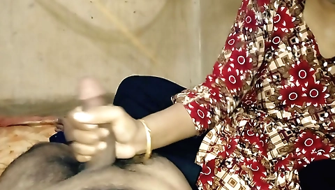 Indian man takes off his trousers and fucks his boss's dick