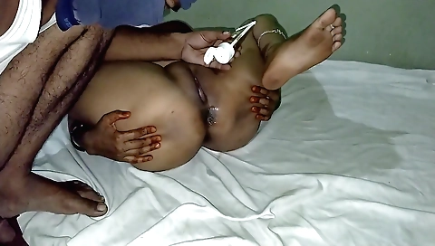 Indian milf fucks her best friend with her husband