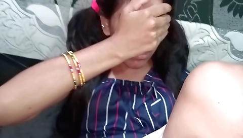 Indian teen has a real face and virgin stepsister mms 1