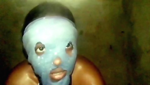 Busty brunette teen enjoys a hot solo masturbation