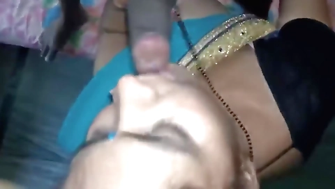 A brunette gets her pussy fucked in a bedroom in amateur