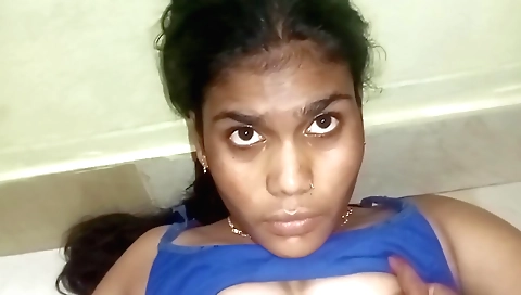 Small titted indian babe is fucking with her lover