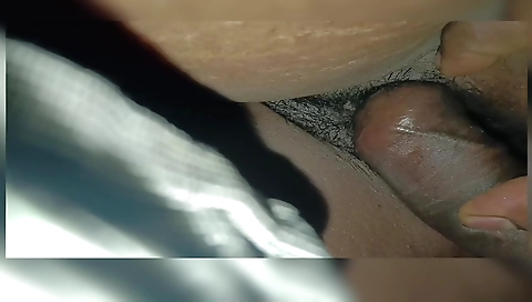 Indian girl sharing her shaved pussy with her friend