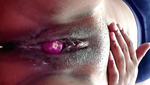 Dehati enjoys having her cunt filled with a big cock in a homemade vid