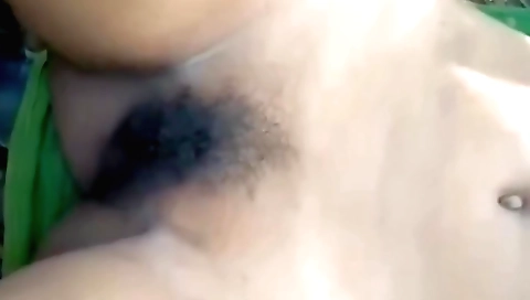 Hairy indian babe is getting pounded by her horny lover