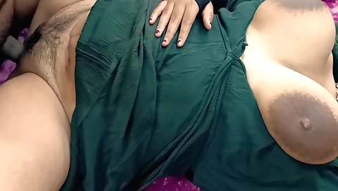 Indian brunette fucked by her stepbrother outdoors