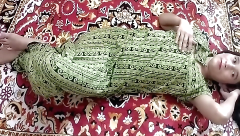 Sexy brunette teen caught by a guy in the bathroom from behind