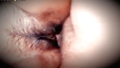 Amateur girl fucks her hairy pussy after a dildoious night