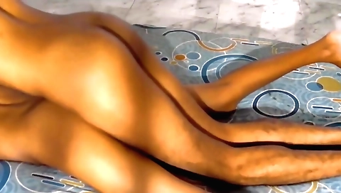 Indian teen in a long dress gets fucked on the bed