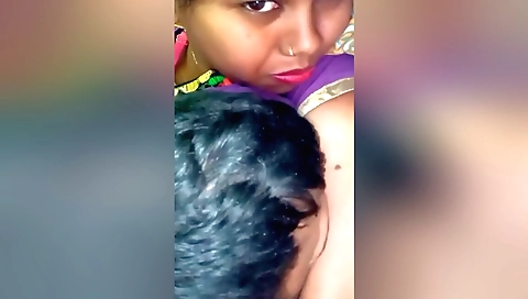 Big tit brunette puja boudi gets fucked in the bedroom