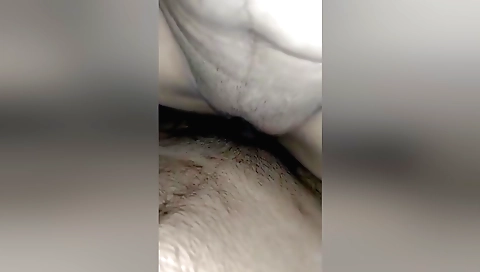 Indian girl is making a homemade video with a great look