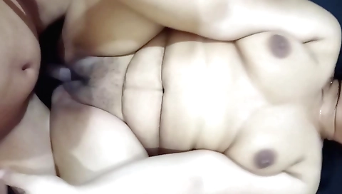 Indian chick with hairy pussy hired a guy to fuck her