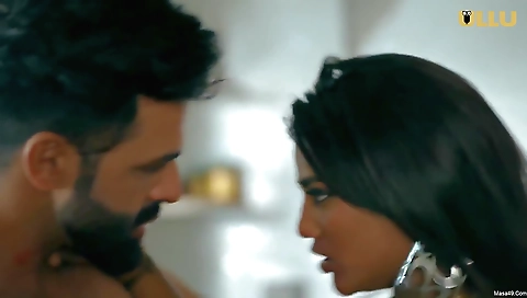 Cute brunette milf gets her ass fucked by a big dick