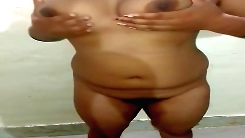 Cute hairy teen gets naked and shows off her cute body