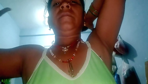 Indian teen is giving a blowjob in front of a big cock