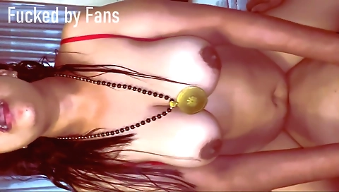 Horny brunette in a big ass porn compilation video