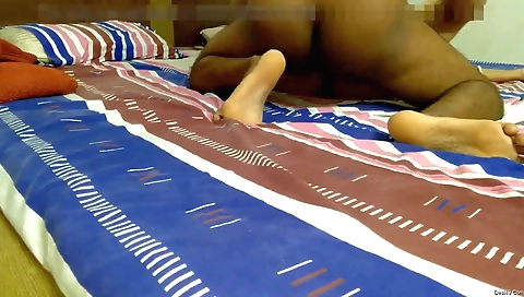 Indian wife has hairy pussy fucked on the web camera