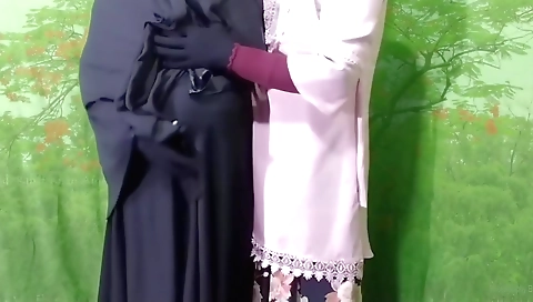 Stepmother and stepfather in hot and exciting sex scene