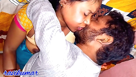 Amateur brunette with big tits enjoys a great fuck